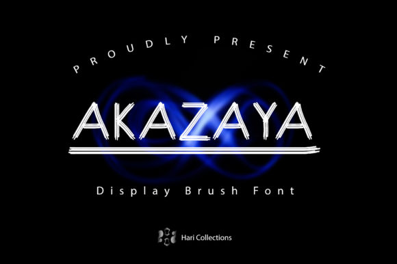 Akazaya: The Modern Display Font for Scroll-Stopping Visuals