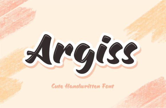 Argiss: A Chic Display Font for Modern Design