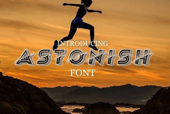 Astonish Font for Business Branding