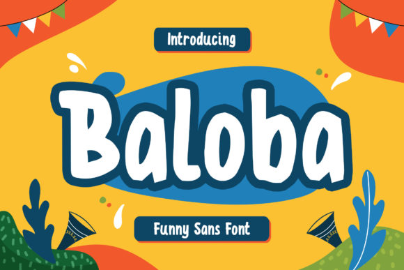 Baloba Font for Business Branding