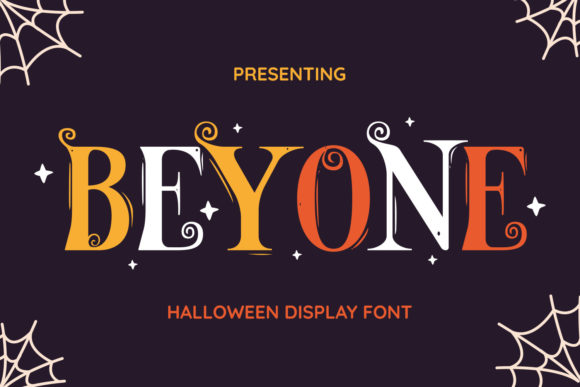 Beyone Font for Halloween Campaigns