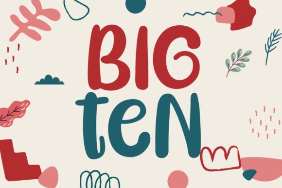 Big Ten Font for Business