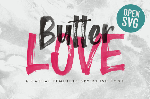 Butter Love Font for Creative Projects