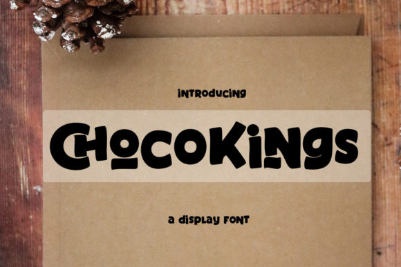 Chocokings Font for Business Branding