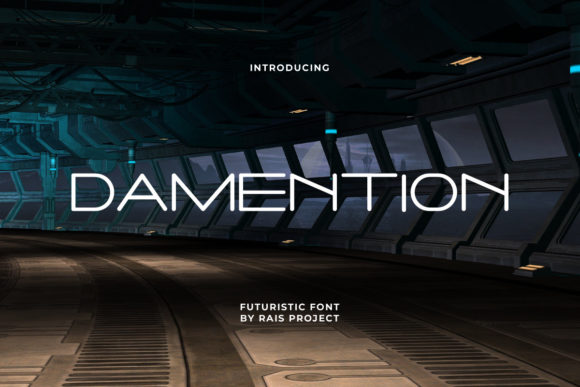 Damention: A Modern Display Font