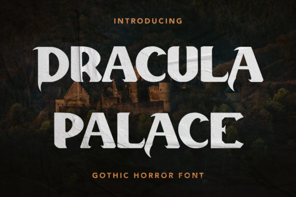 Dracula Palace Font for Bold Web Design