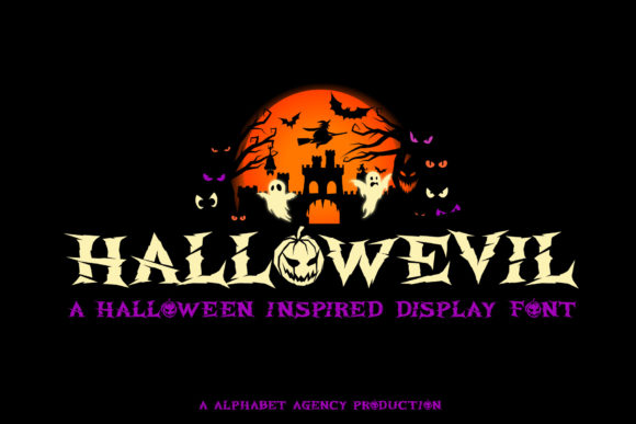 Hallowevil: A Spooky Font for Creative Projects