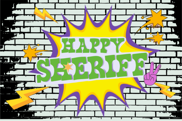 Happy Sheriff Font for Web Design