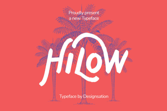 Hilow: A Bold Display Font for Marketers