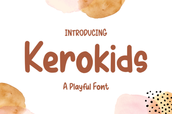 Kerokids Font for Creative Brands