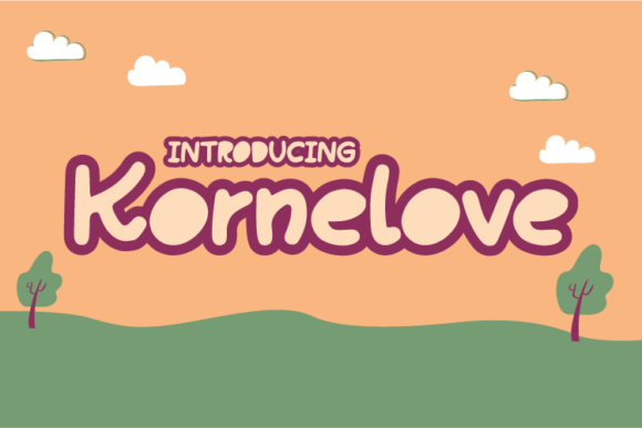 Kornelove Font for Creative Web Projects