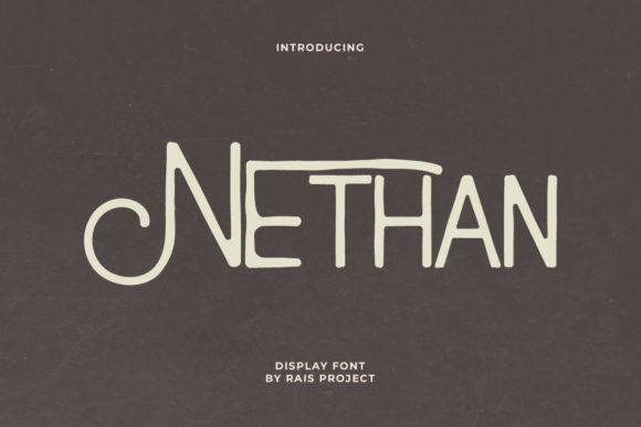 Nethan Font for Creative Projects