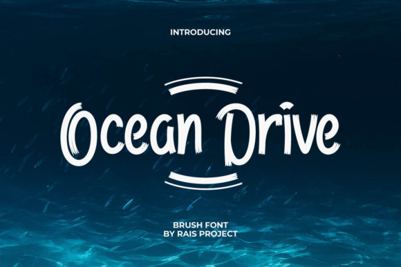 Ocean Drive Font for Business Branding