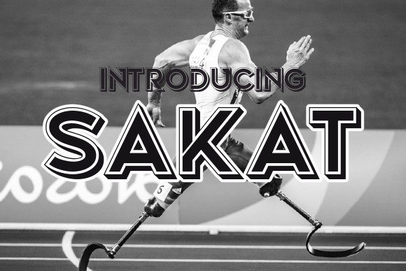 Sakat: A Bold Font for Business Branding