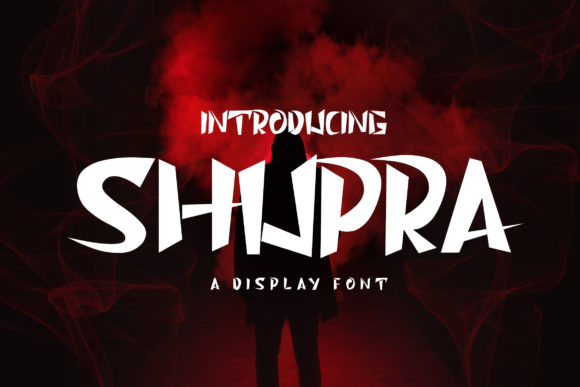 Shupra: Bold Display Font for Editorial Design