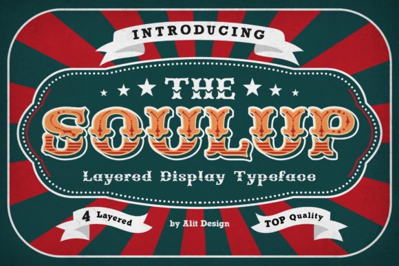 Soulup Font for Creative Makers