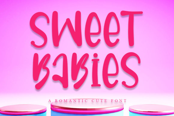 Sweet Babies Font for Editorial Design