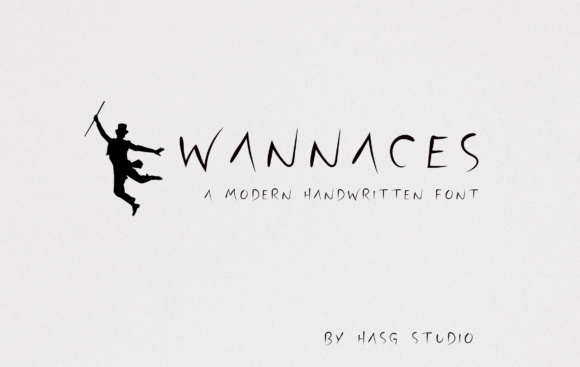 Wannaces: A Casual Font for Creative Projects