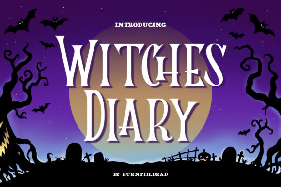 Witches Diary Font for Business Branding